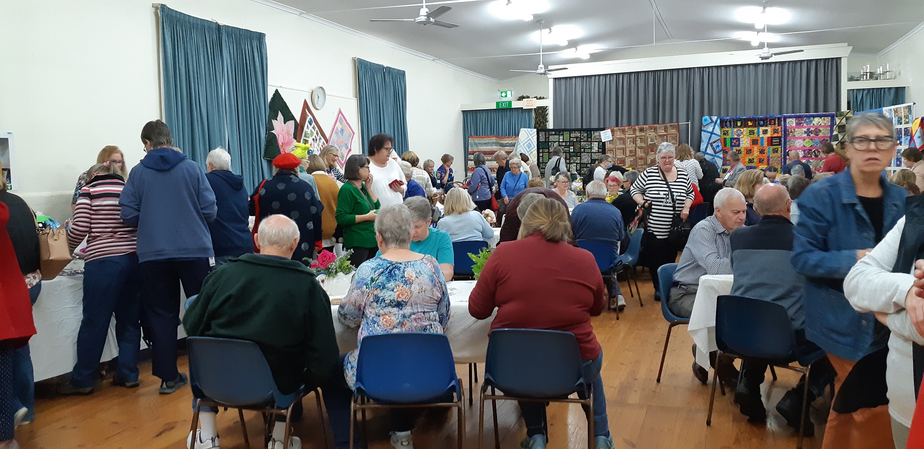 Visitors to the Biggest Morning Tea